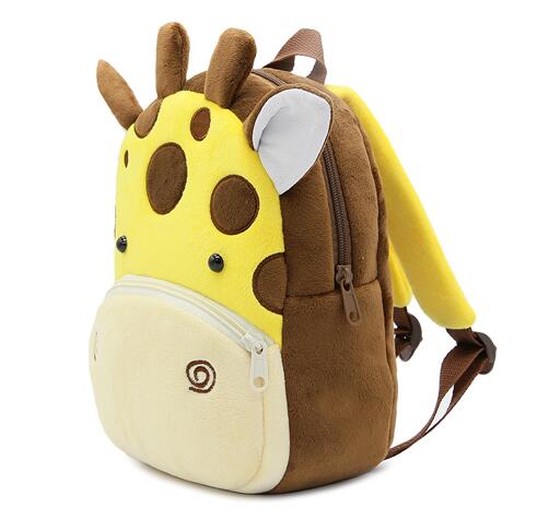 Soft Cute Kawaii Animal Dog Design Plush School Bag For Kids 