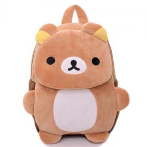  Customized Kids Backpacks Baby Plush Animal Toy School Stuffed Animal Backpack For Kids