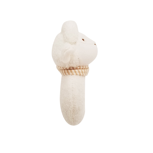 Custom Made Soft Sheep Animal  Organic Toy Plush For Baby Girls 
