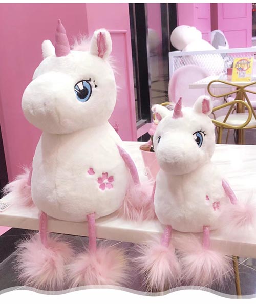 Custom Super Soft Cute Animal Plush Unicorn Stuffed Toy 