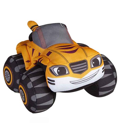 Monster Machines Stripes Vehicle Plush Toys For Car 