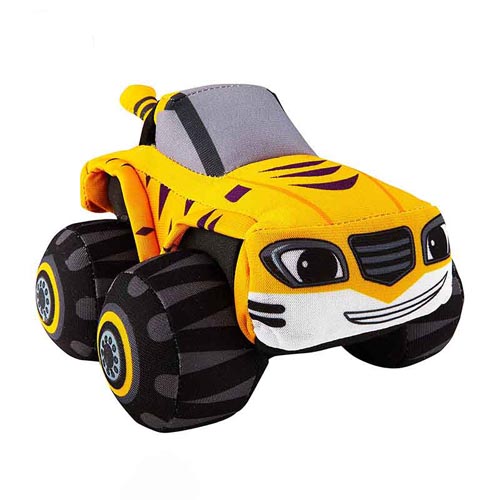 Monster Machines Stripes Vehicle Plush Toys For Car 