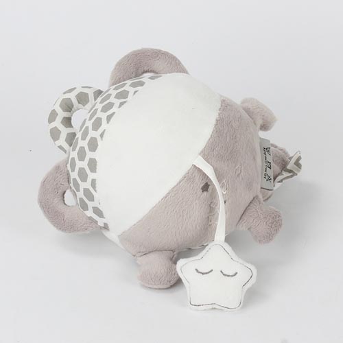Soft New Born Education Toy Plush Rattle Bell Ball For Baby Comforter Infant Toys