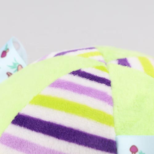Cartoon Baby Rattle ring bell Toy Colorful Softy Plush Ball Toys 