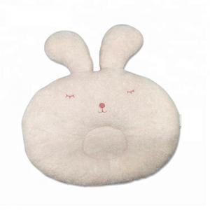 Cute Plush Baby Room Rabbit Face Animal Shaped Pillow for Newborn Baby 