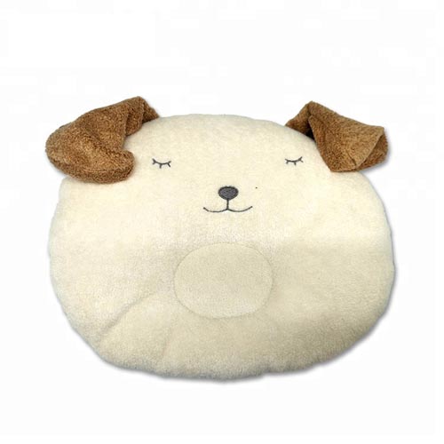 Cute Plush Baby Room Rabbit Face Animal Shaped Pillow for Newborn Baby 