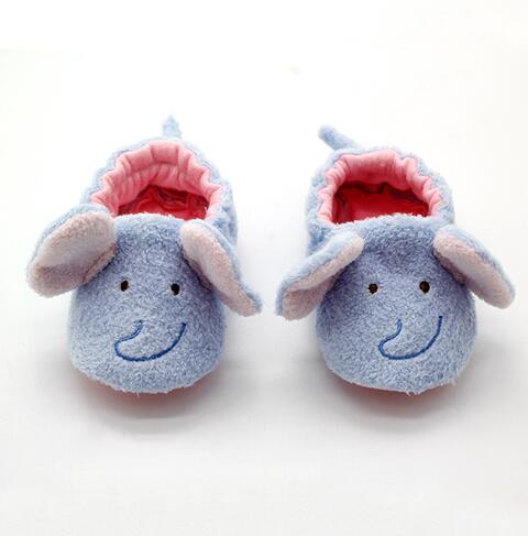Custom Kids Soft Sole Baby Cute Elephant Shoes