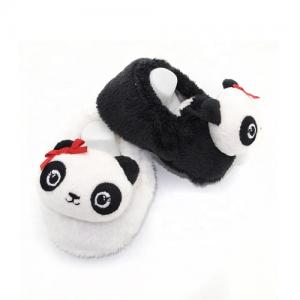 Custom Winter Plush Cartoon Animal Panda Toy Slipper for Kids