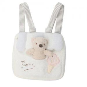 plush bear toy with bag ANIMAL IN white CROWN BAG plush unicorn into bag 