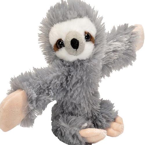 Creative Slap Bracelet Plush Toy Promotional Sloth Huggers Stuffed Animal Tiger Plush Toy