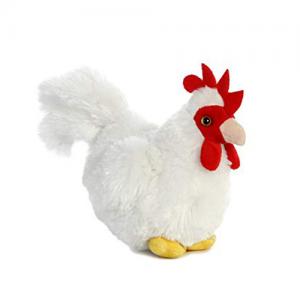 Customized plush chicken stuffed toy for promotion