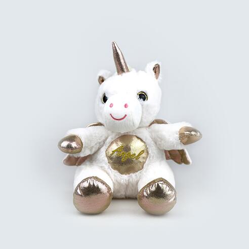  Promotion Personalized Soft PP Cotton Stuffed Smile Unicorn Plush Toy
