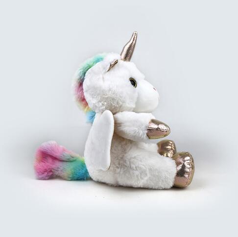  Promotion Personalized Soft PP Cotton Stuffed Smile Unicorn Plush Toy