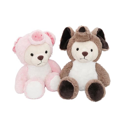 Newest design cute soft cotton polar bear plush toy stuffed animal