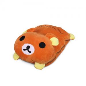 Stuffed Brown Bear Plush Toy Air Conditioning Blanket / Stuffed Bear Hand Warmer / Bear Toy Cover Cushion Plush Pillow 