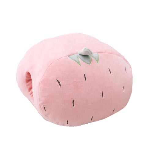 Cute plush animal and fruit style hand warmer cushion pillow