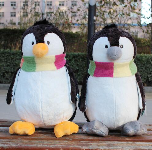 custom Different animals shape plush toys various style stuffed plush penguin