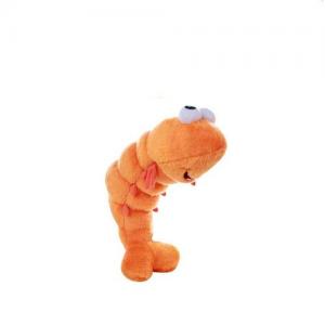 Cute China Factory sale Different colors Plush Shrimp toy For Kids 