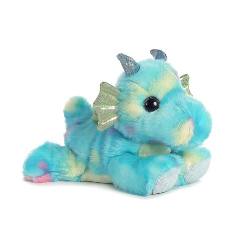 Customized Different Shades Stuffed Animal Toy Colorful Rainbow Unicorn Pegasus Dragon Plush With Wings 