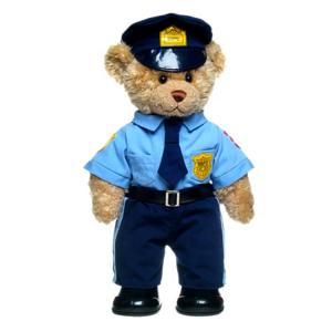custom stuffed teddy bear peluches police army plush bears