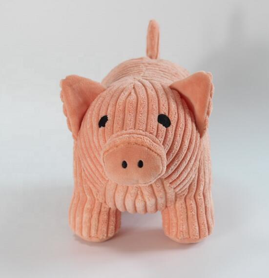 Top quality soft animal stuffed pink pig plush toy