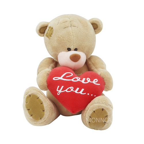 Top quality cute grey soft plush teddy bear toy for kid custom get well soon stuffed plush fat bear 