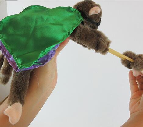 OEM factory made plush stuffed screaming flying animals monkey toy 