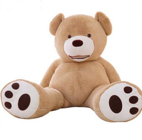 260cm Giant Teddy Bear Doll Stuffed Animals Plush Toys Large Hug Bear Kid Big Toy Birthday Children Gifts 