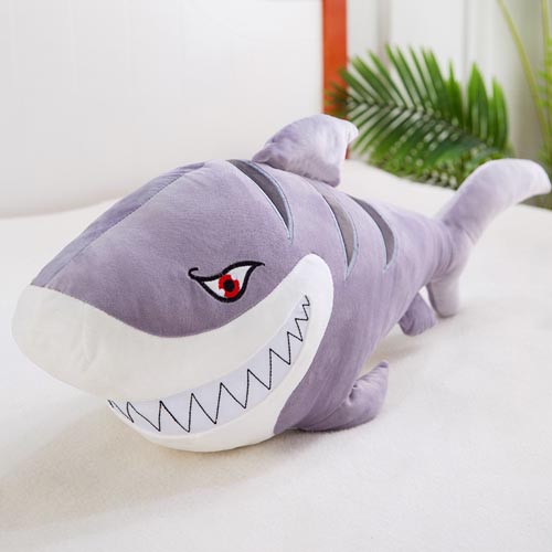 custom design make your own toy soft stuffed animals shark plush 