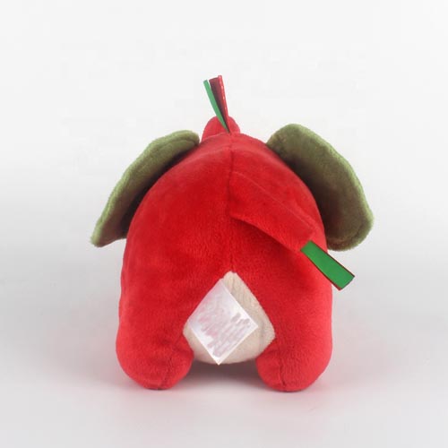 Hot Sell Super Soft Fabric Cute Baby Comfort Elephant Stuffed Toys Red Plush Elephant Toy 