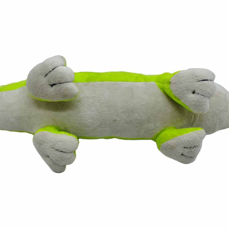 2020 Stuffed Plush Animals Green Crocodile Toy With Great Price 