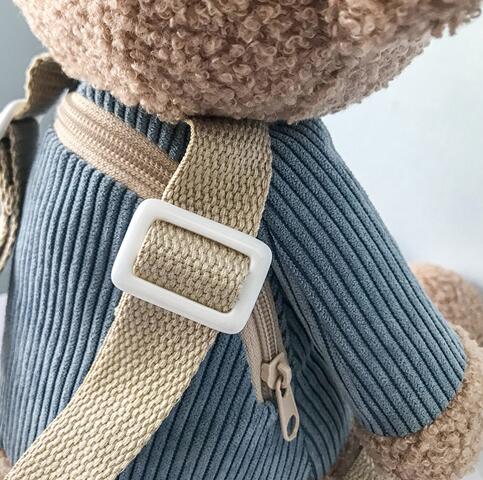 2020 Teddy bear valentines plush bear backpack soft toys