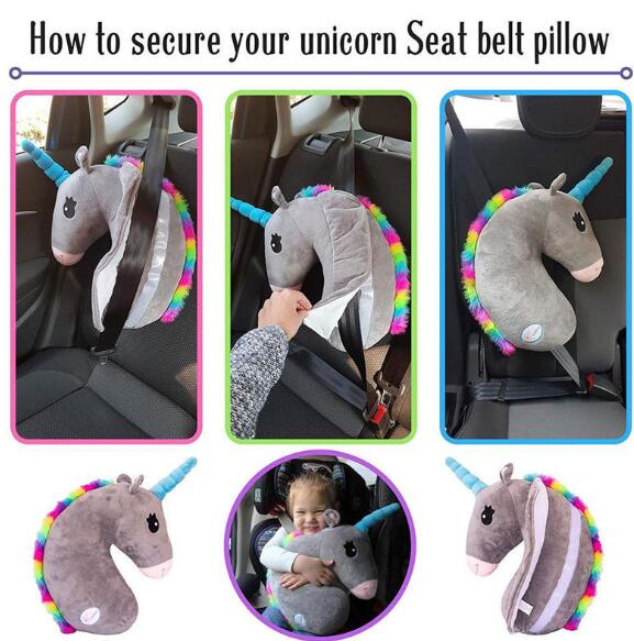 Neck Animal Car Cushion Lovely Creative Children's Unicorn Pillow