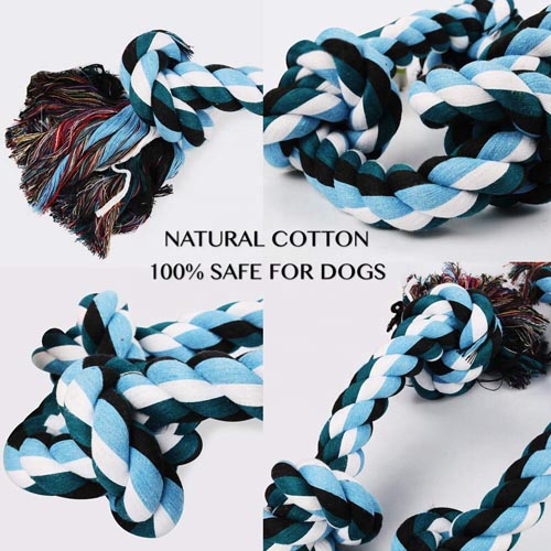 Wholesale Manufacturer Cute Chew Indestructible Plush Rope Set Pet Dog Toys