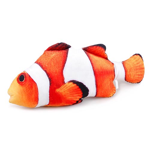  High Quality Popular Fish Shape Cotton Cat and Pet Dog Toys