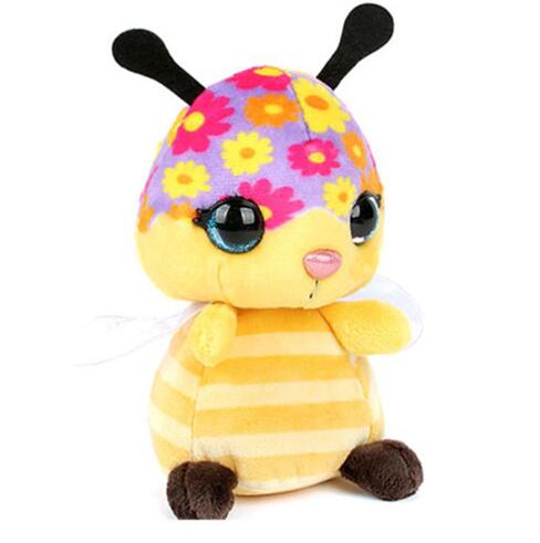 Factory Price Custom Cute Bee With Big Eyes Plush Stuffed Soft Toys 