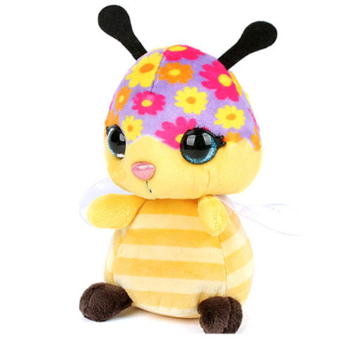 Factory Price Custom Cute Bee With Big Eyes Plush Stuffed Soft Toys 