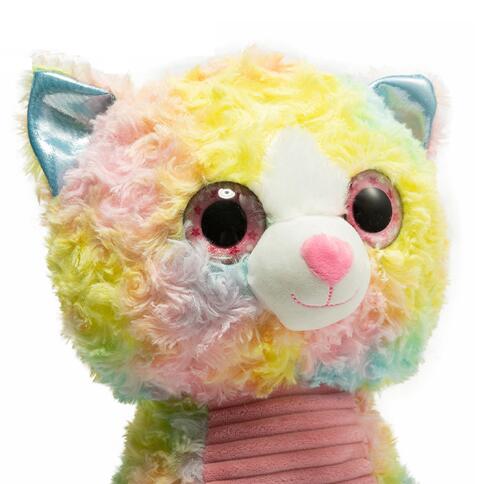 Stuffed Animal Big eyes soft stuffed cute cat plush toys for baby gifts 