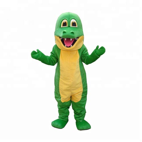 plush animal crocodile mascot costume