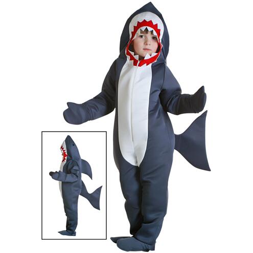Children cosplay mascot shark shape plush costume for halloween 