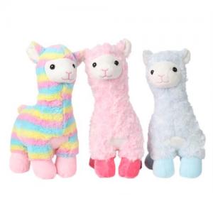 Cute Soft Llama Alpaca Plush Toy Custom Lovely Stuffed Plush Animal 