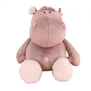 New Design Factory Custom Hippo Plush Toys Stuffed Hippopotamus Toy For Baby 