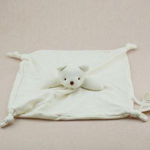 Organic Cotton baby bear Stuffed Plush Doudou