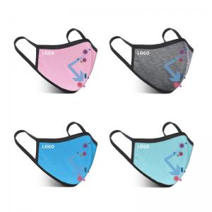 customized logo anti dust face mask pure cotton respirator smart antibacterial fabric face mouth cover mask