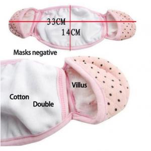 New design protect face and ear warm unisex cotton dust mask