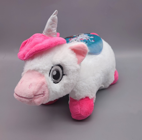 led unicorn plush toy